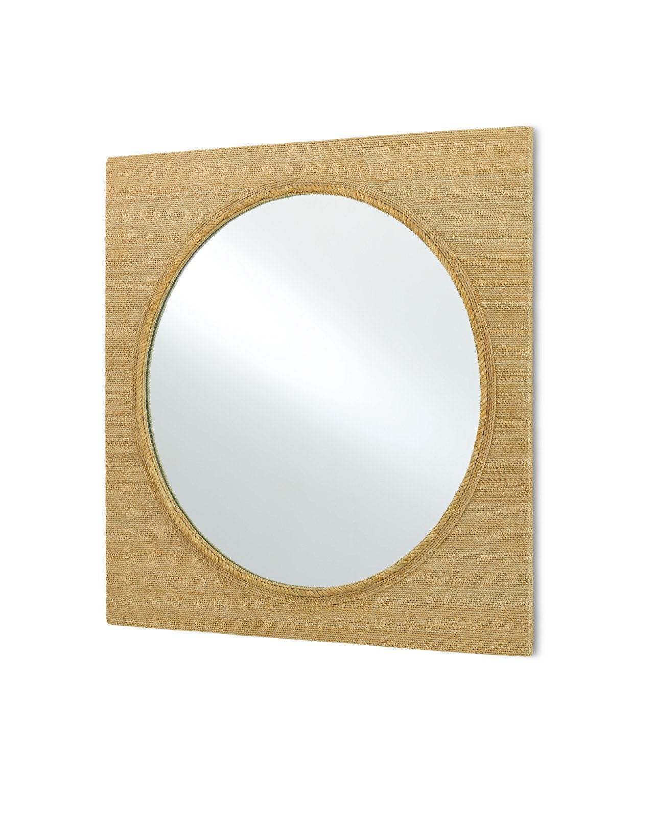 Tisbury Large Square Rope Mirror