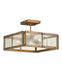 Countervail Square Semi-Flush Mount