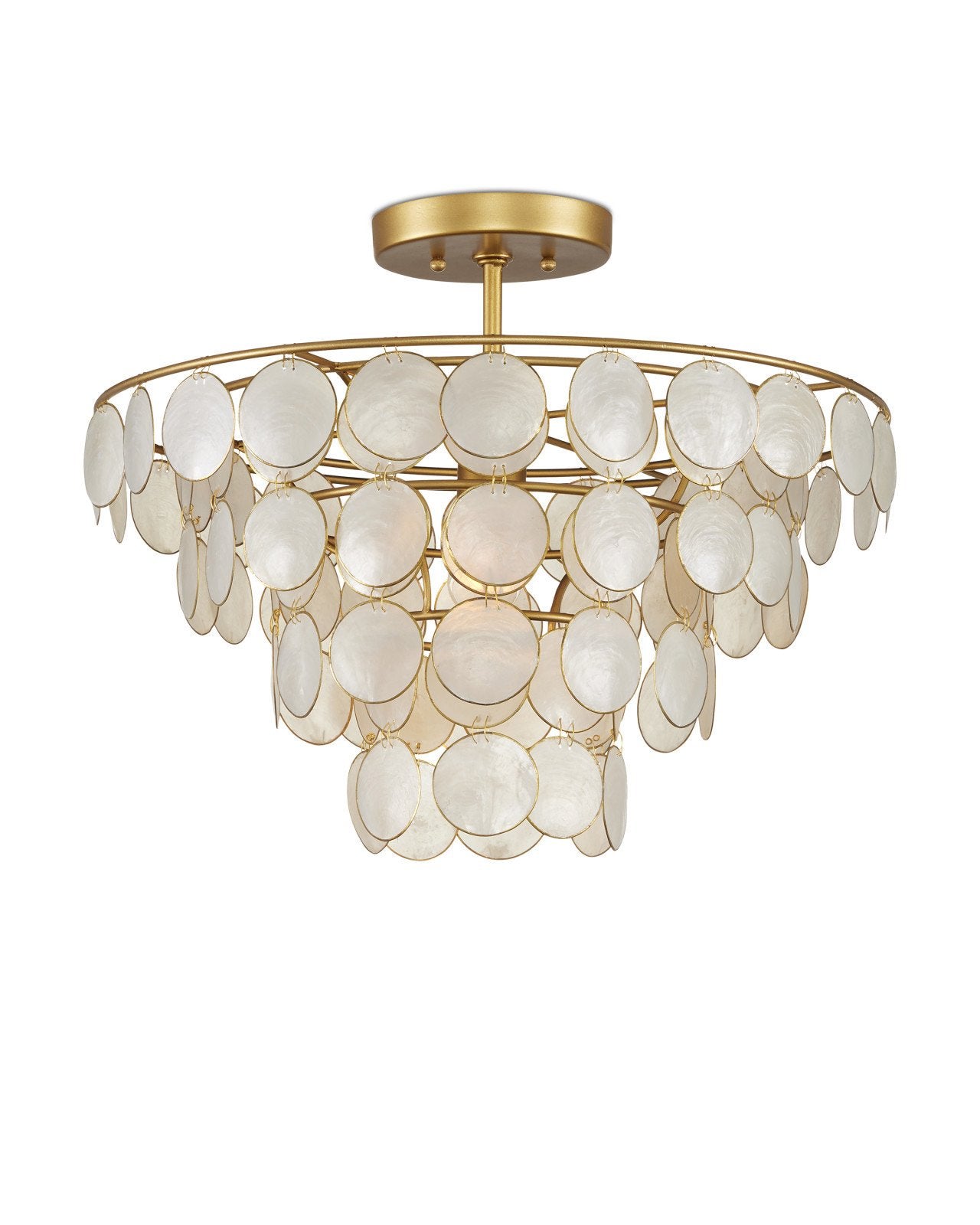 Bon Vivant Small Semi-Flush Mount