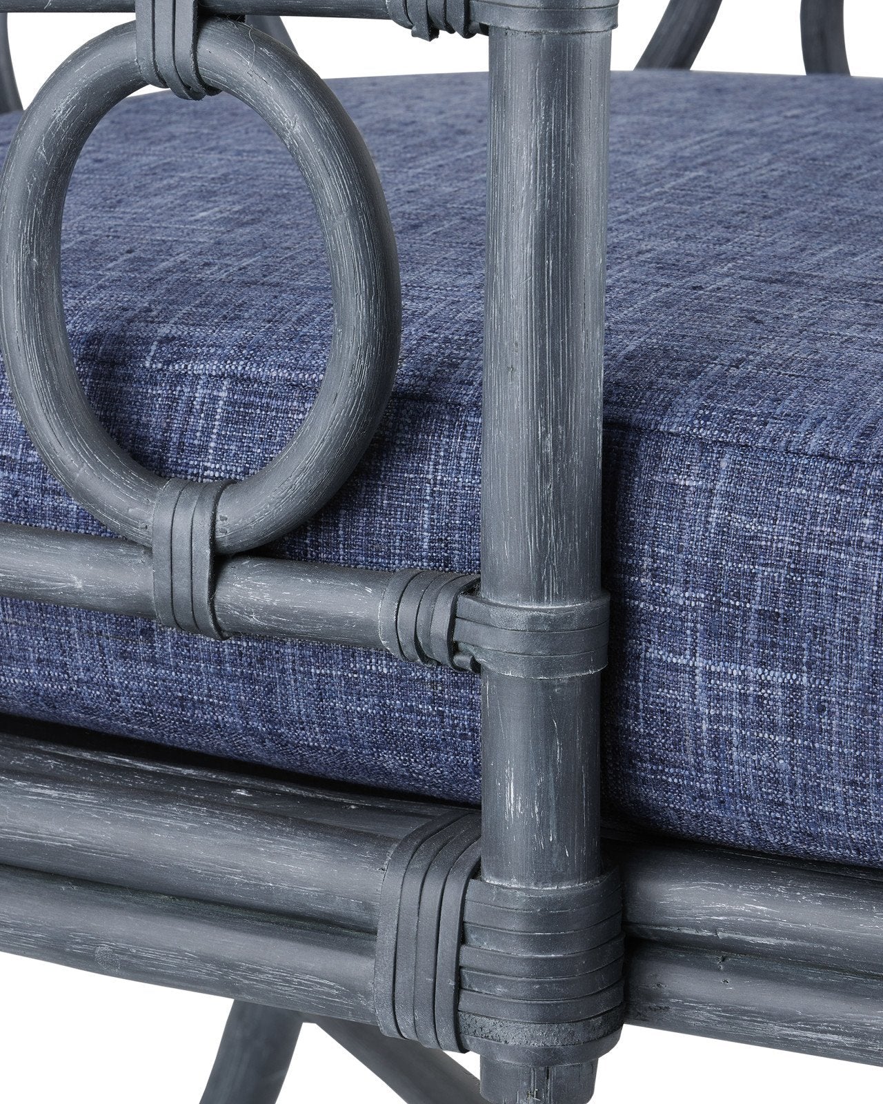 Tegal Navy Chair, Finn Indigo