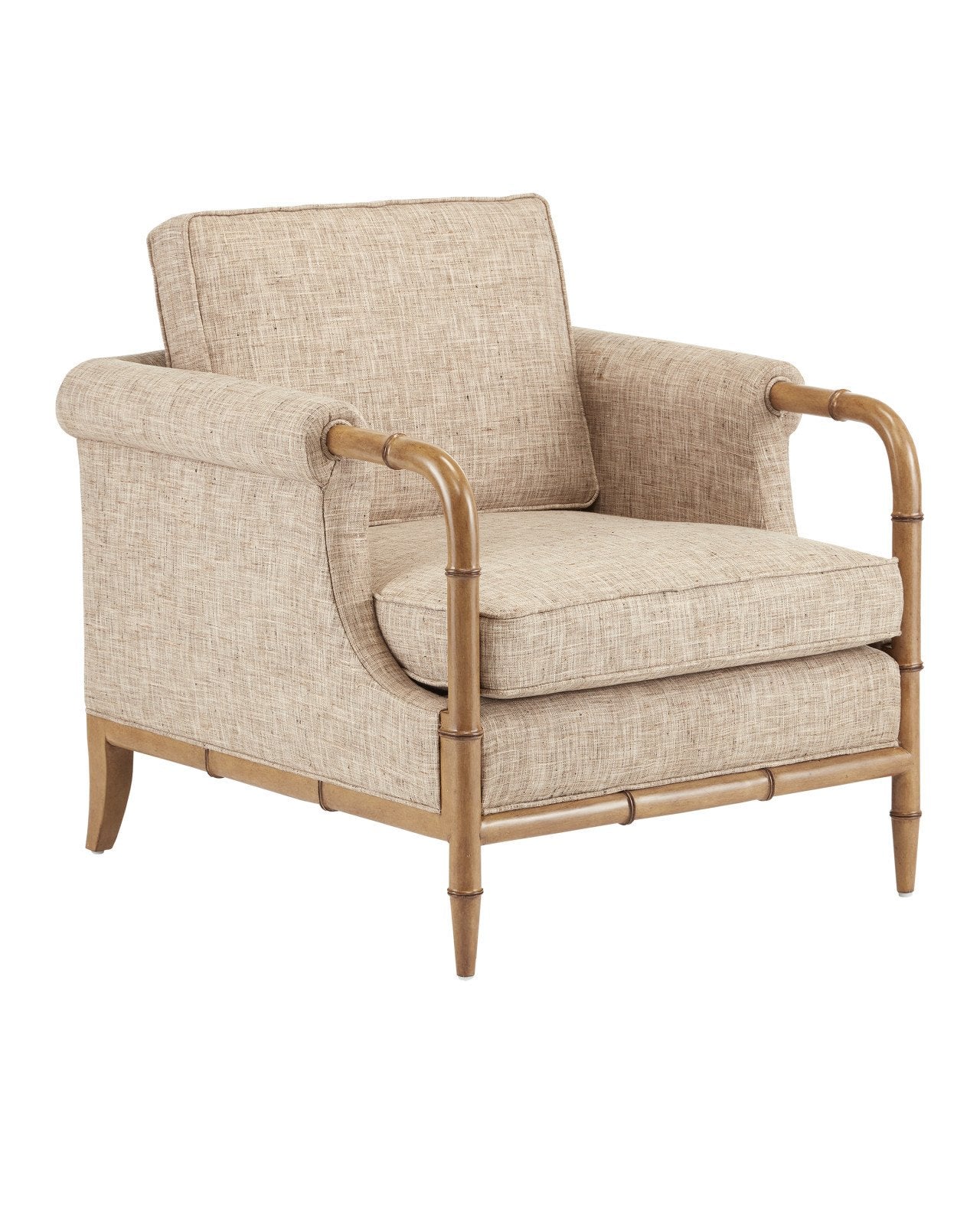 Merle Walnut Armchair, Finn Safari