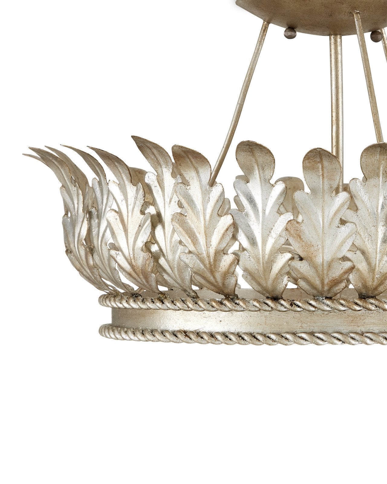 Biddulph Silver Semi-Flush Mount