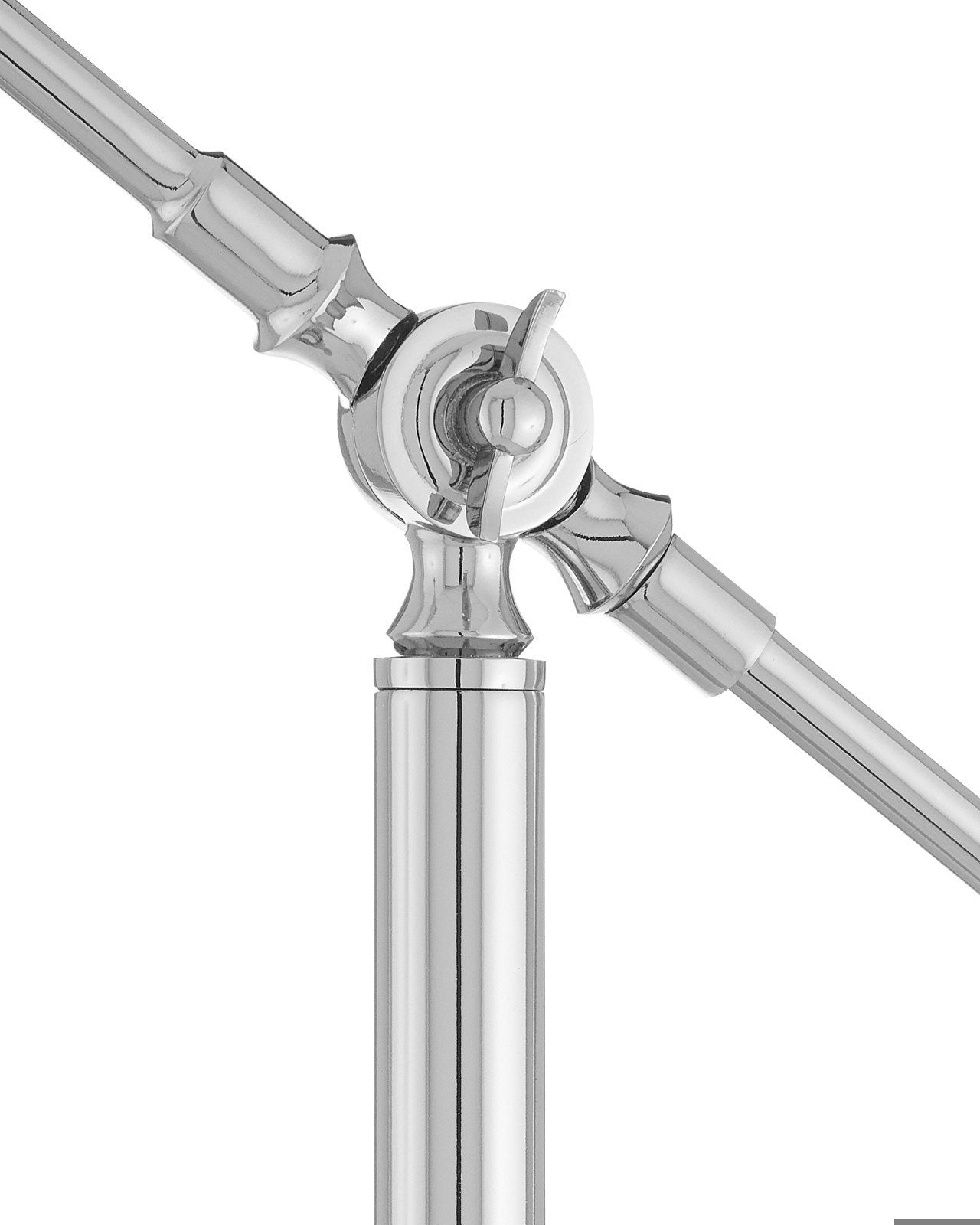 Maxstoke Nickel Floor Lamp