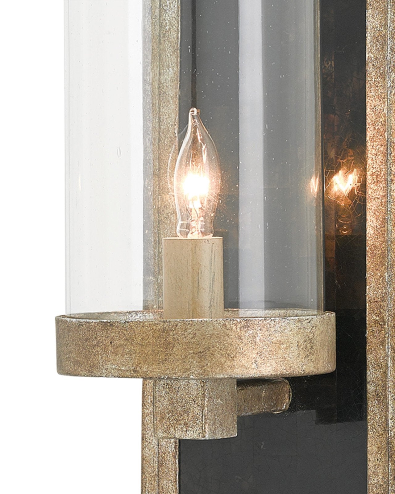 Charade Silver Wall Sconce