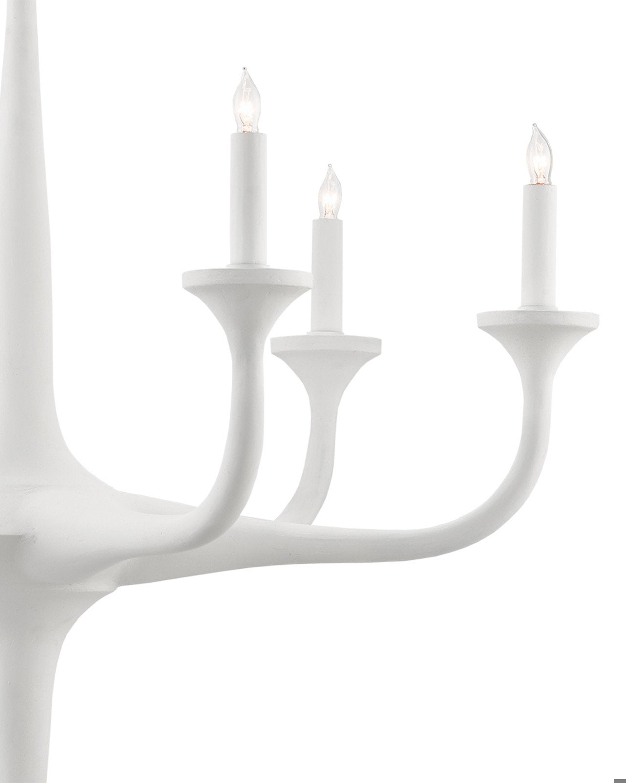 Albion White Chandelier