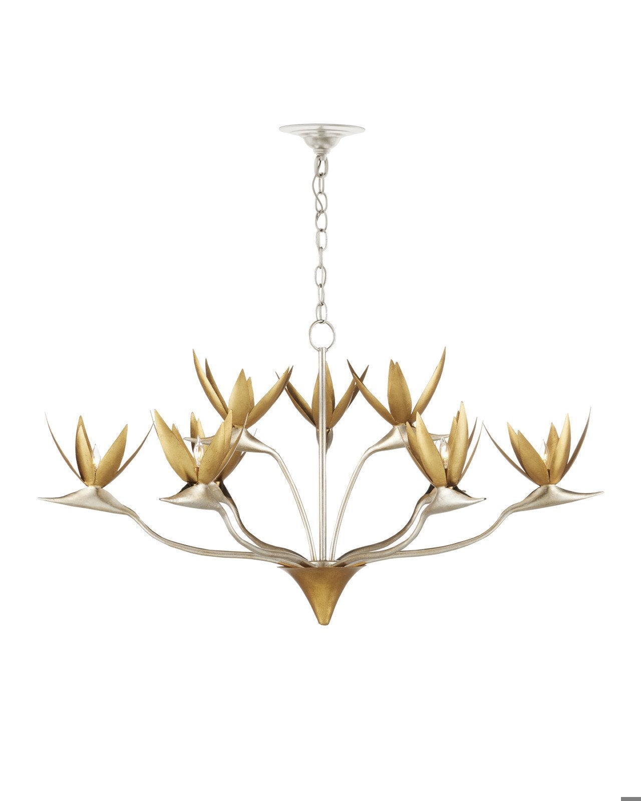 Paradiso Silver & Gold Chandelier