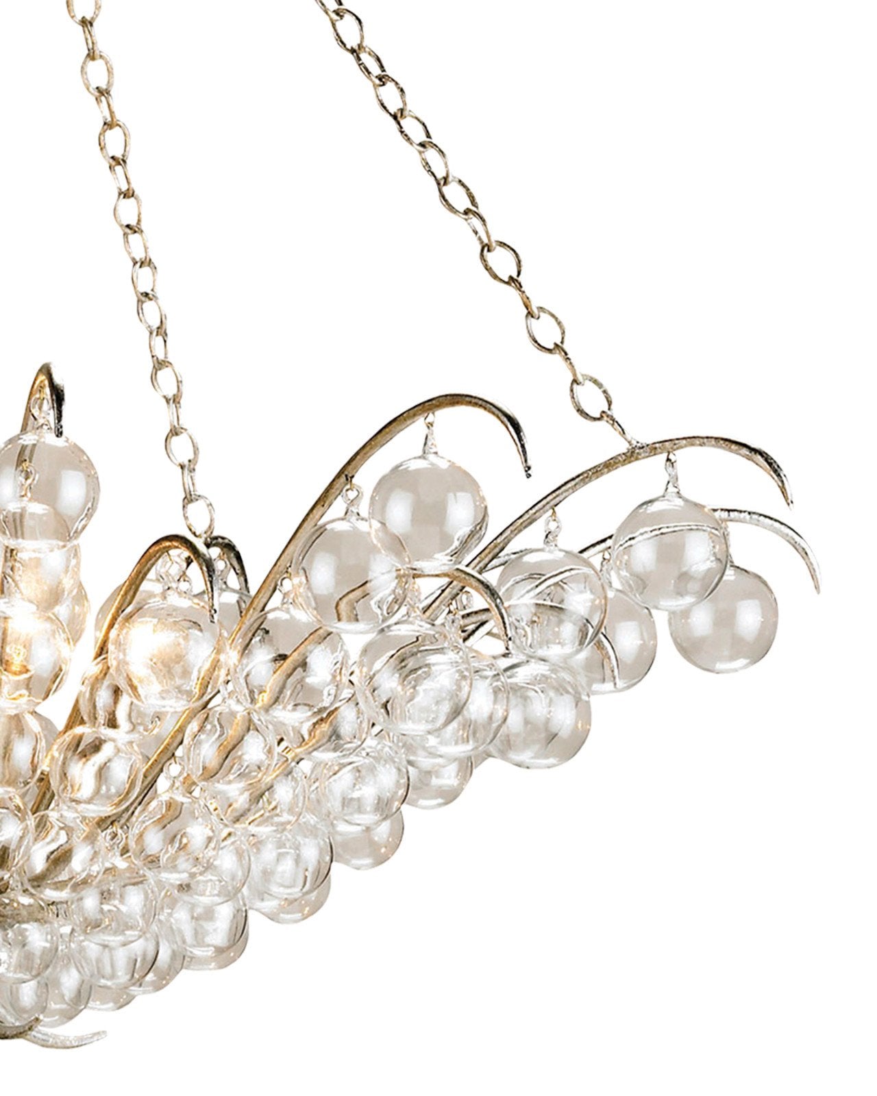 Quantum Silver Chandelier