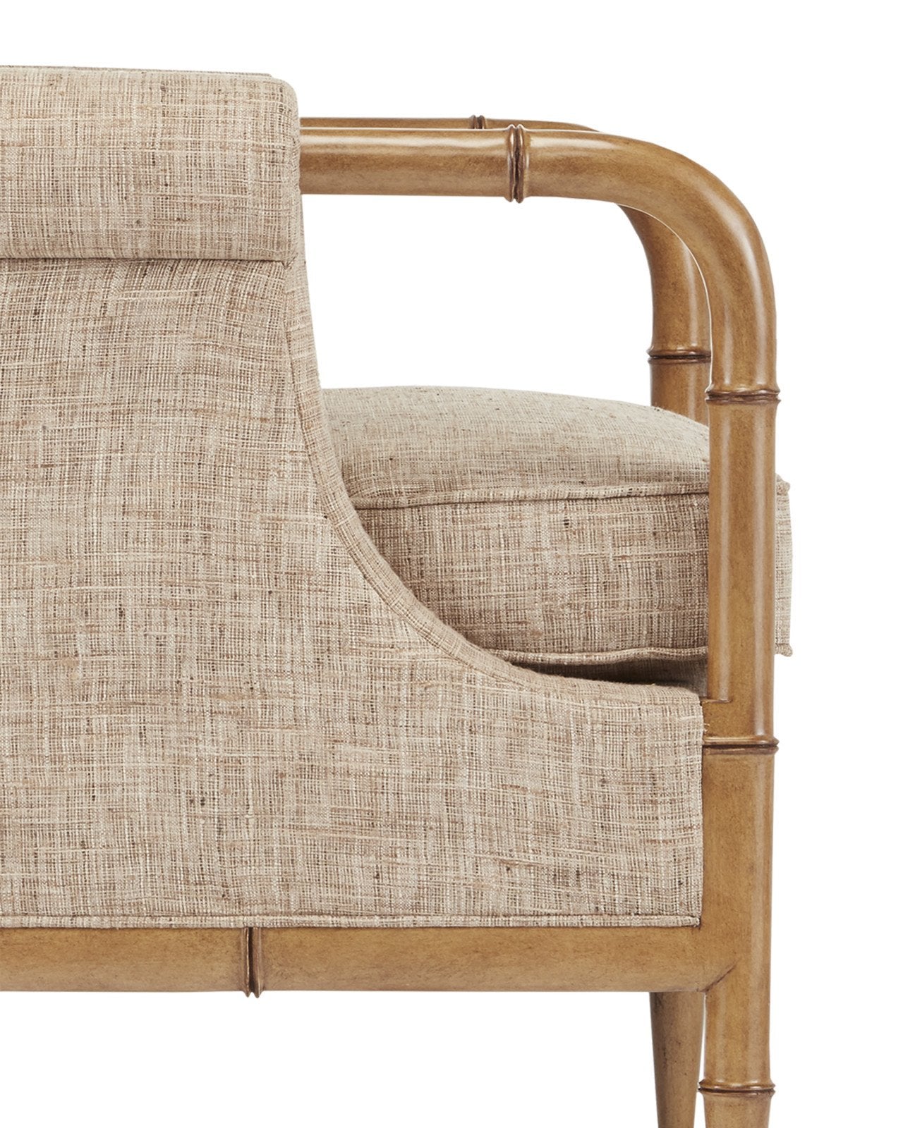 Merle Walnut Armchair, Finn Safari