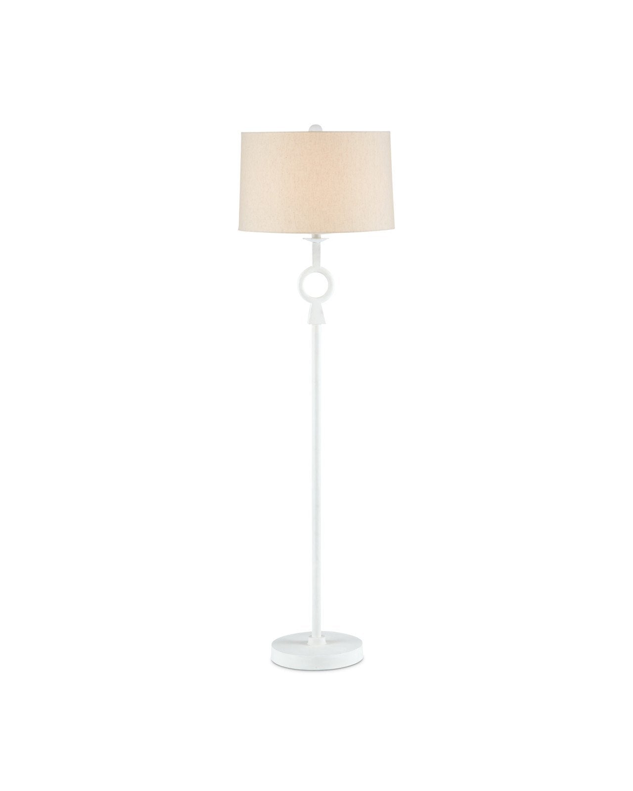 Germaine White Floor Lamp