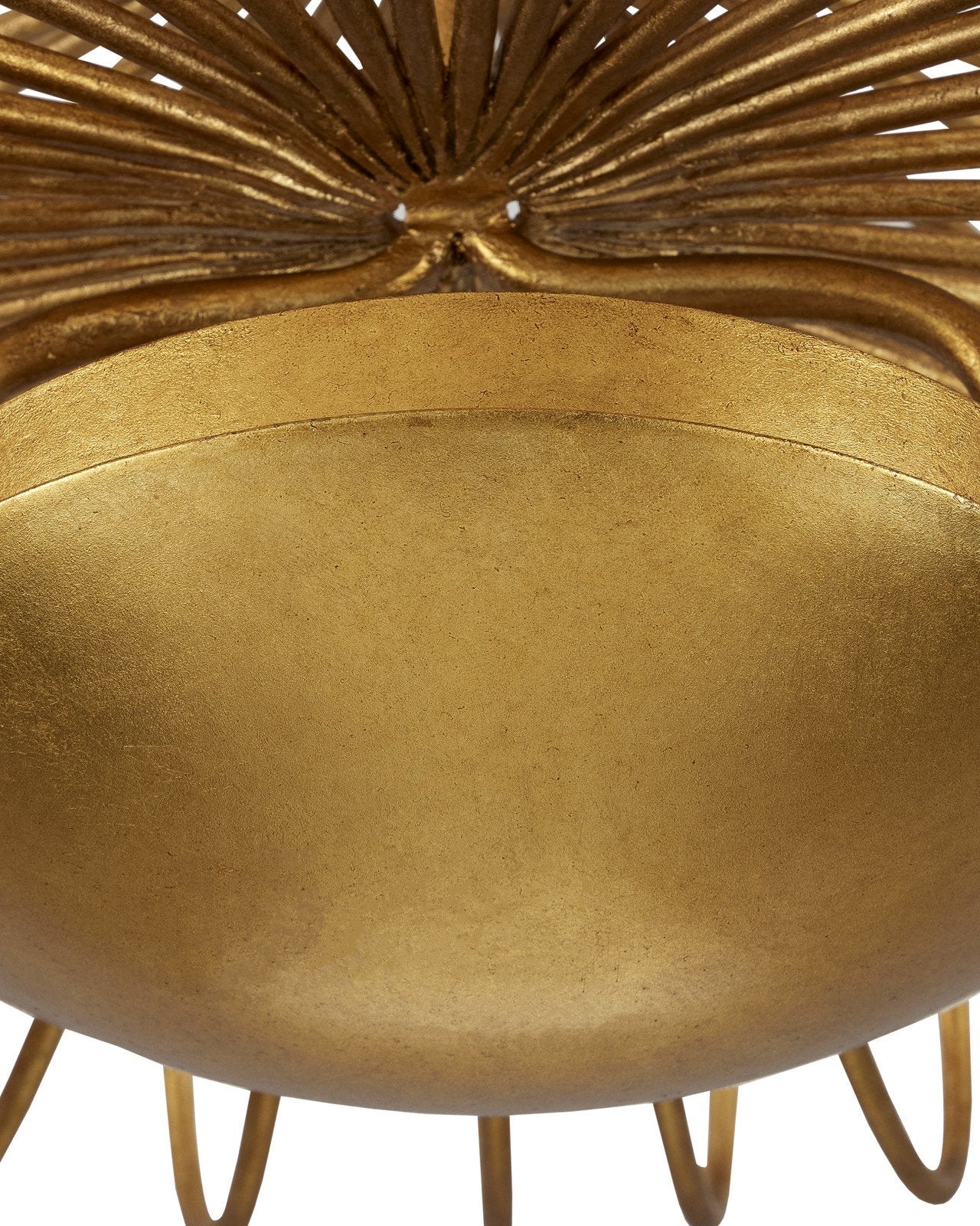 Sheereen Gold Semi-Flush Mount