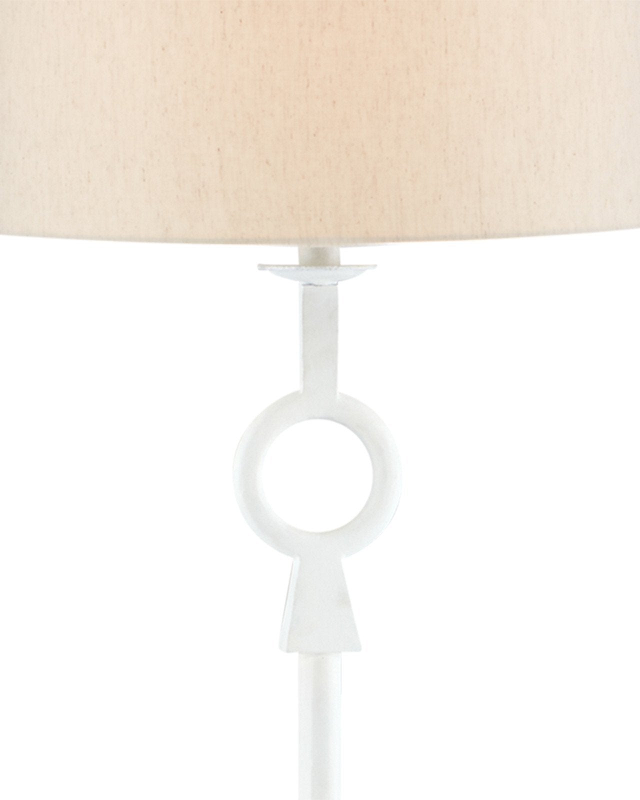 Germaine White Floor Lamp
