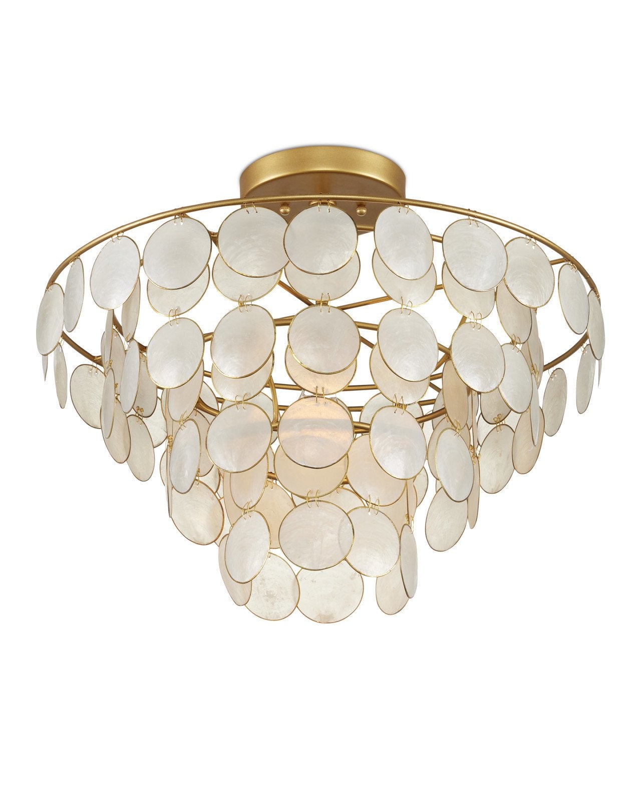 Bon Vivant Small Semi-Flush Mount