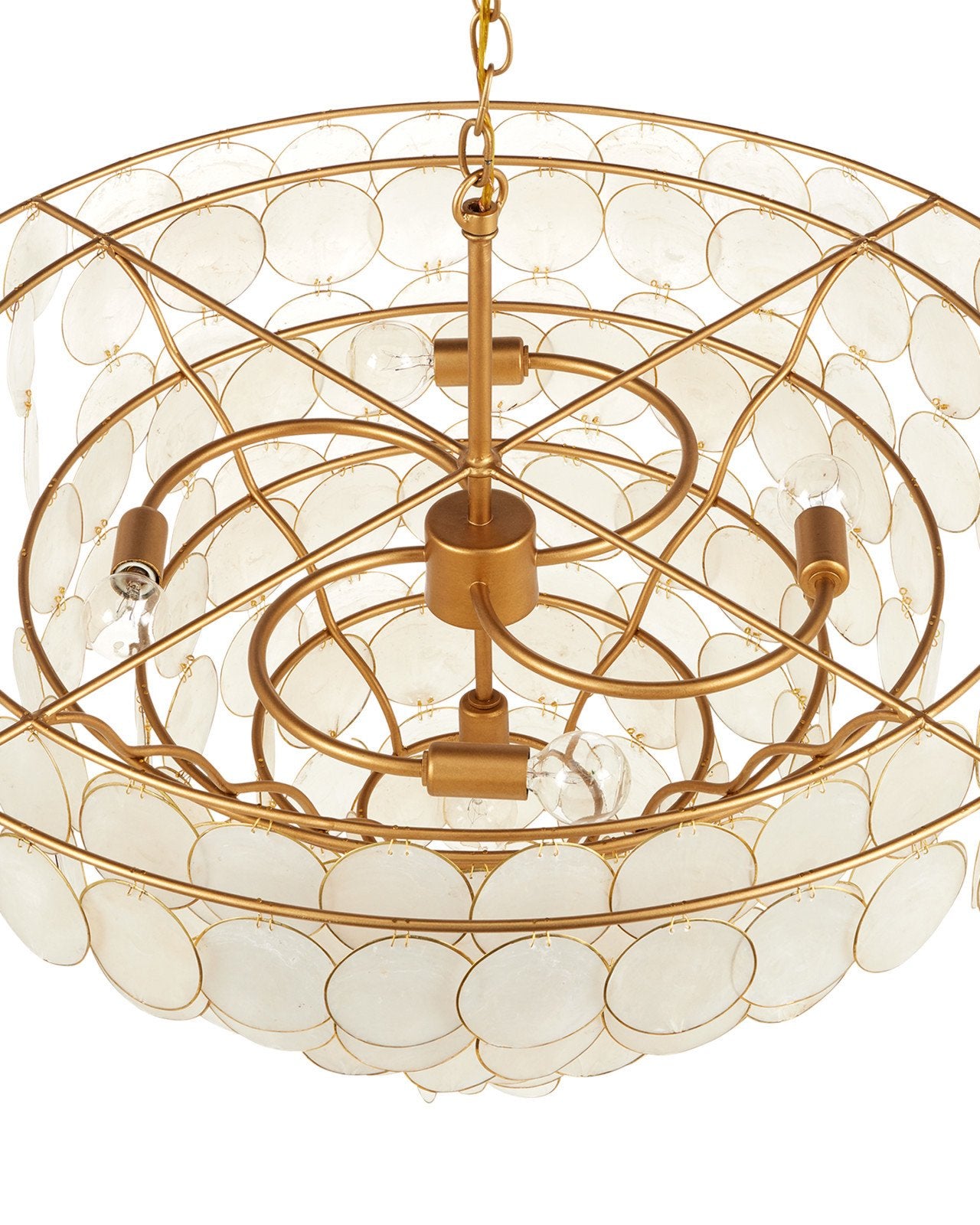 Bon Vivant Large Semi-Flush Mount