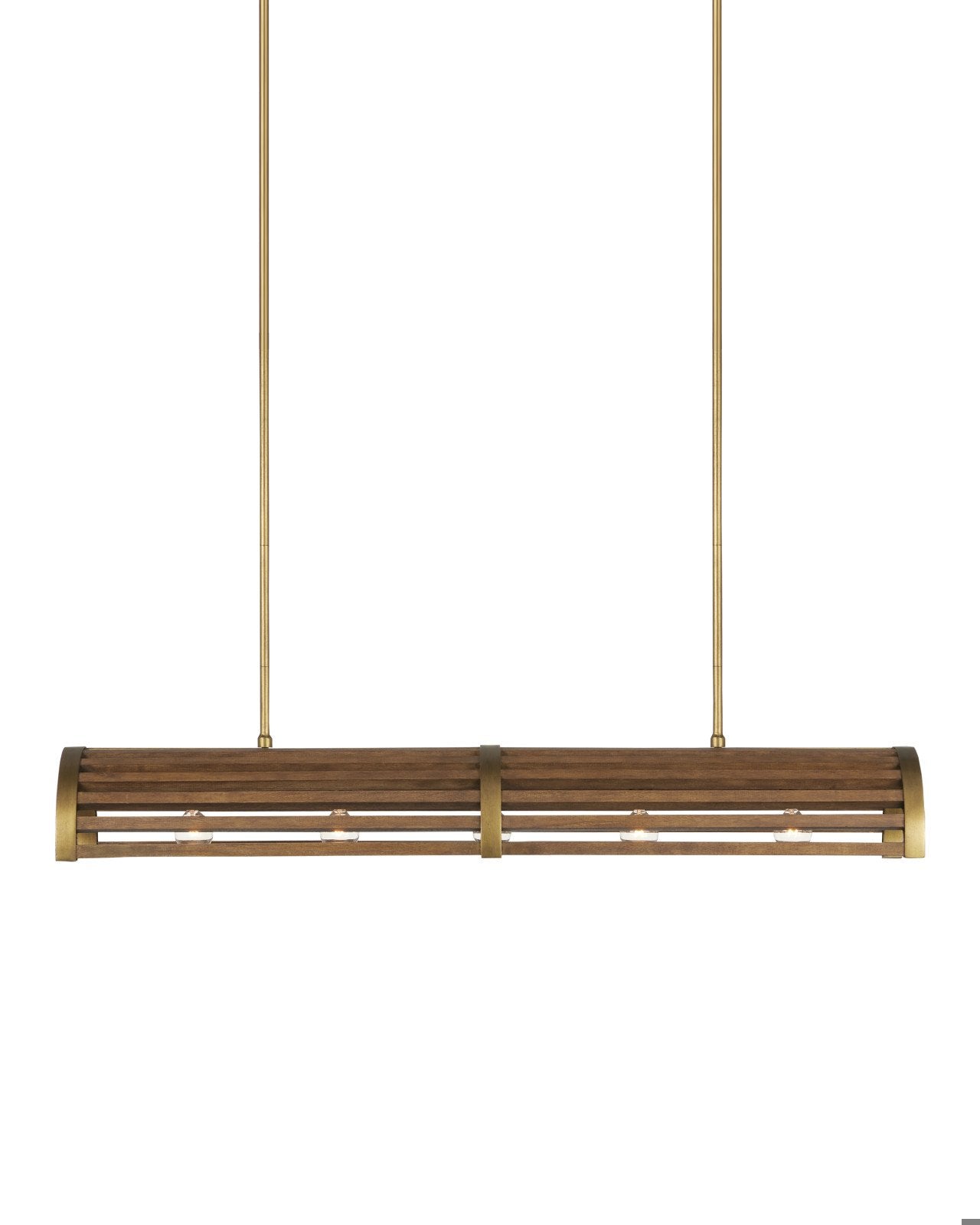 Woodbine Chestnut Rectangular Chandelier
