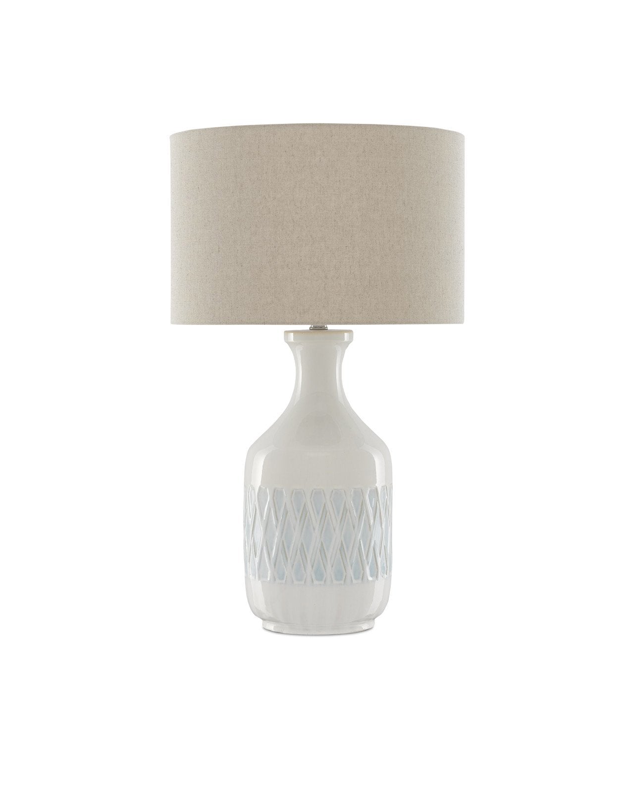 Samba White Table Lamp