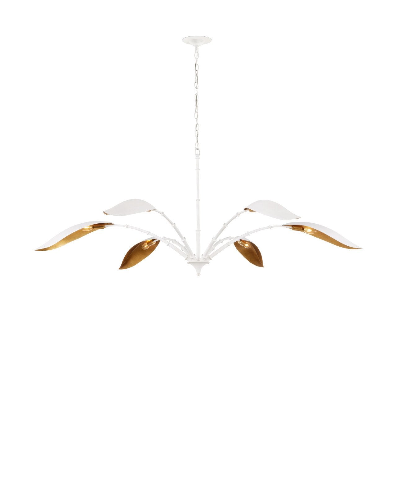 Yuriko White Chandelier
