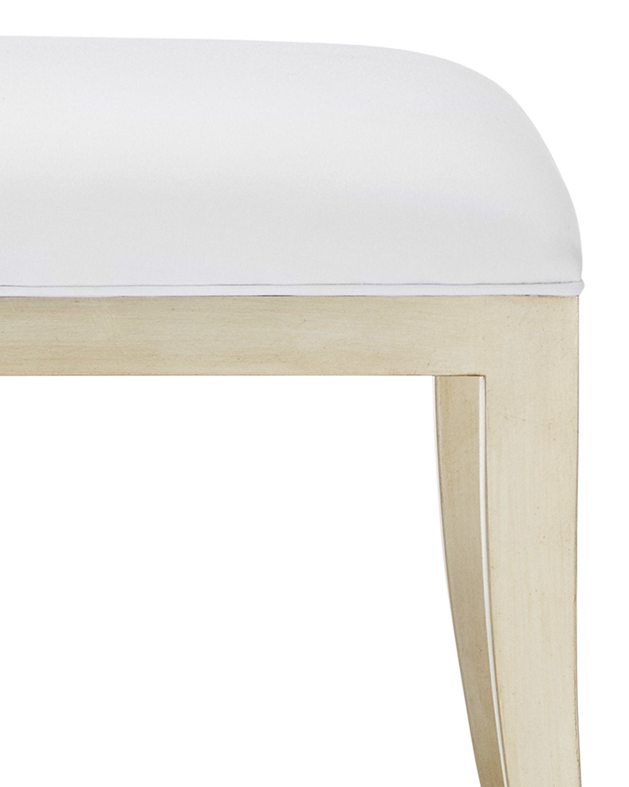 Garson Silver Ottoman, Muslin