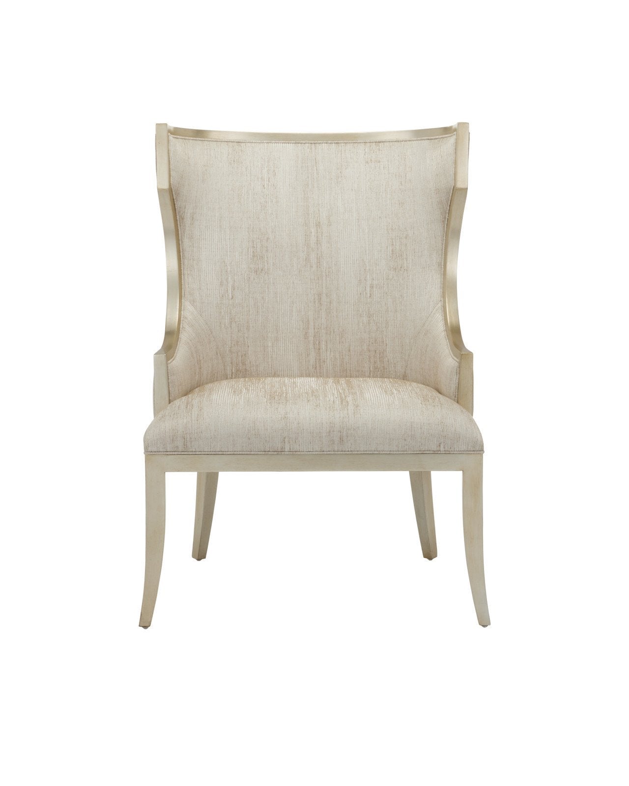 Garson Silver Armchair, Fresh Files Linen