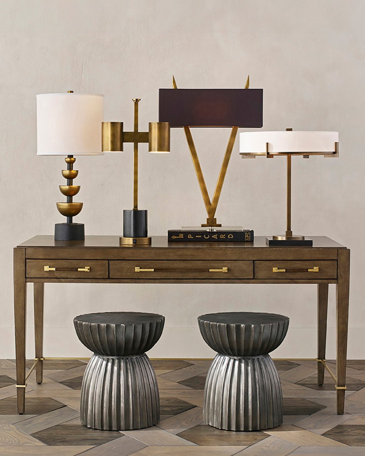 Jacobi Brass Table Lamp