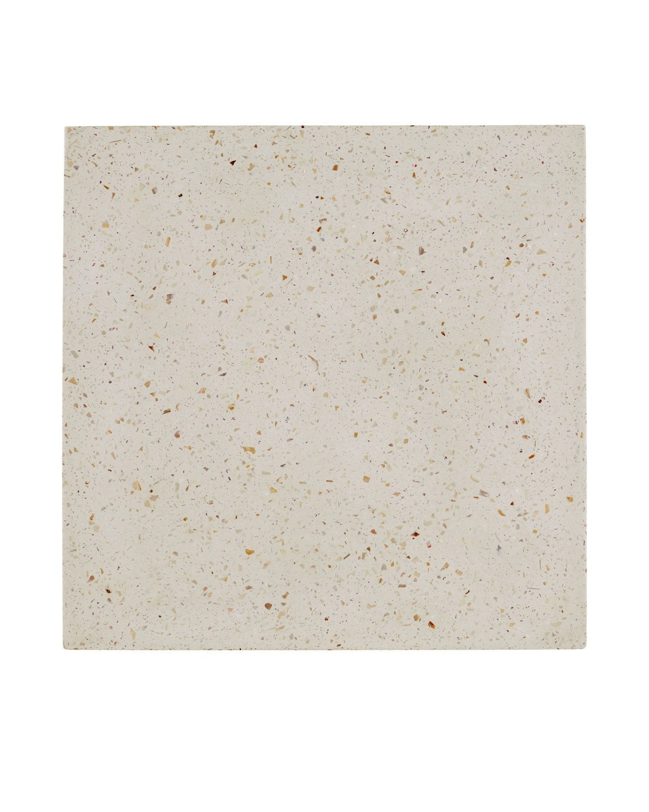 Carson Ivory Terrazzo Accent Table