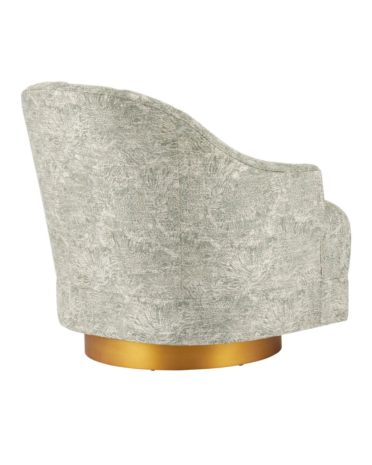 Inga Swivel Chair, Cindaria Celadon