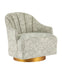 Inga Swivel Chair, Cindaria Celadon