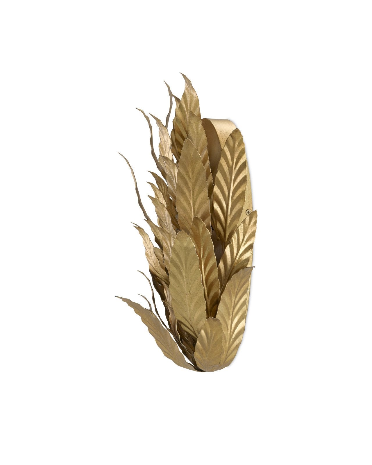 Apollo Gold Leaf Wall Sconce