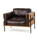 Thomas Bina CARSON II CHAIR - ANTIQUE ESPRESSO LEATHER