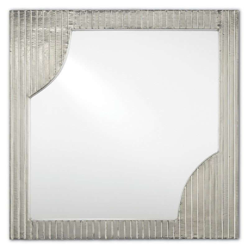 Morneau Silver Square Mirror