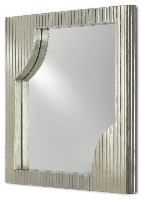 Morneau Silver Square Mirror