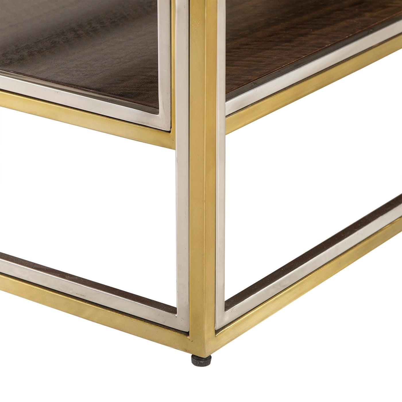 Boyd DROP SHELF COFFEE TABLE - SMOKED GLASS