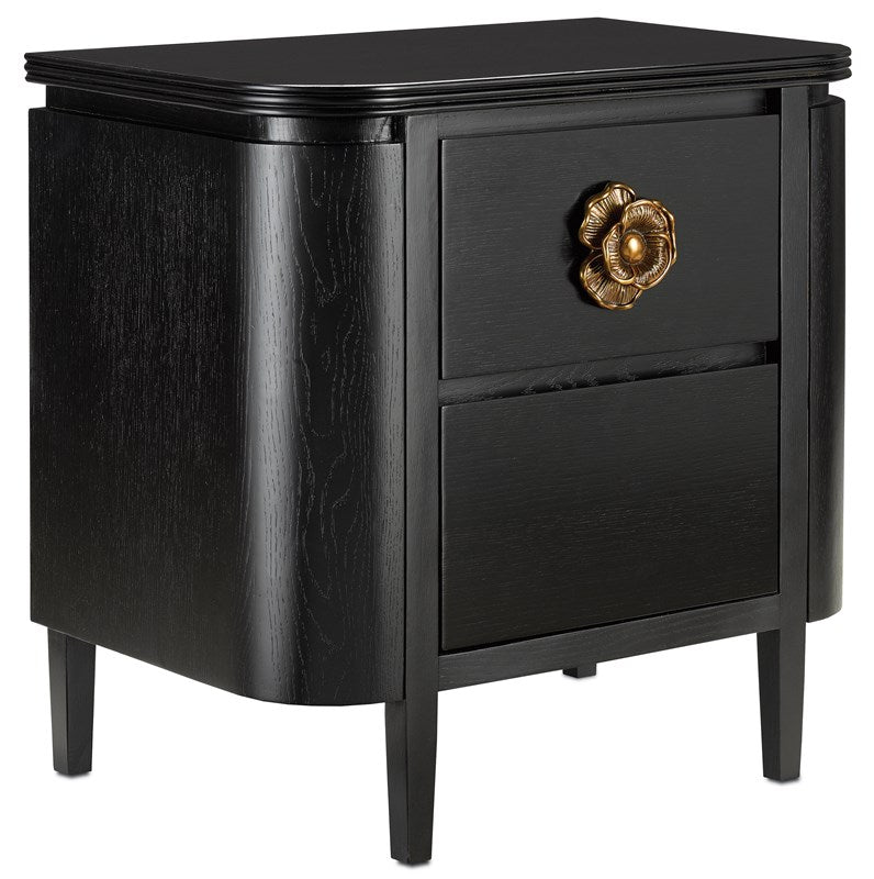 Briallen Black Nightstand