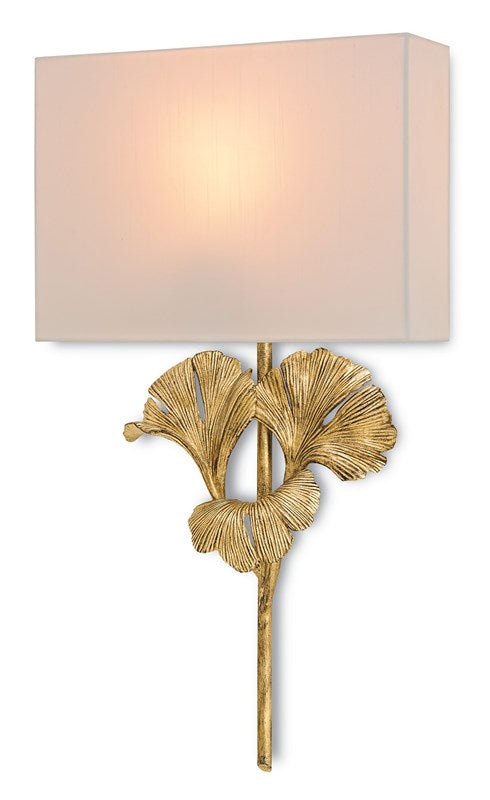 Gingko Gold Wall Sconce