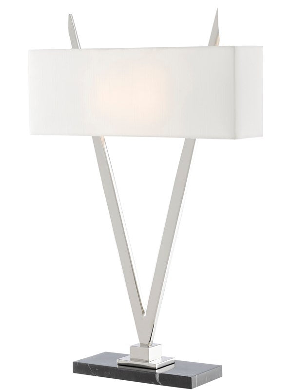 Willemstad Nickel Table Lamp