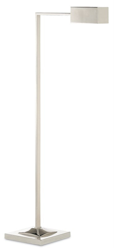 Ruxley Nickel Floor Lamp