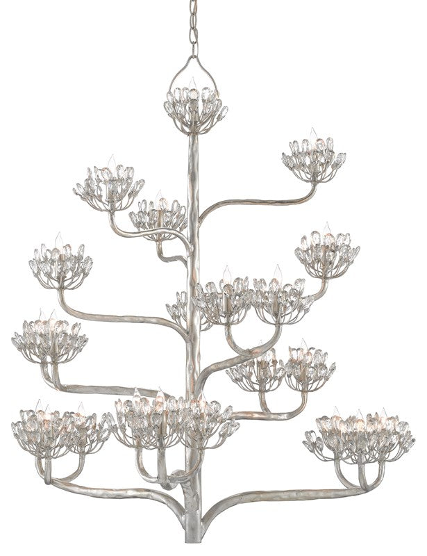 Agavé Americana Silver Chandelier