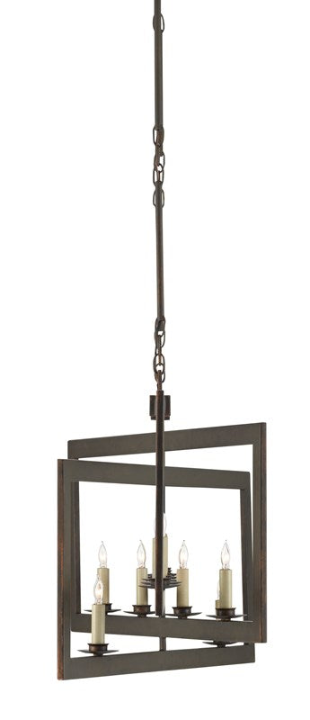 Middleton Bronze Rectangular Chandelier