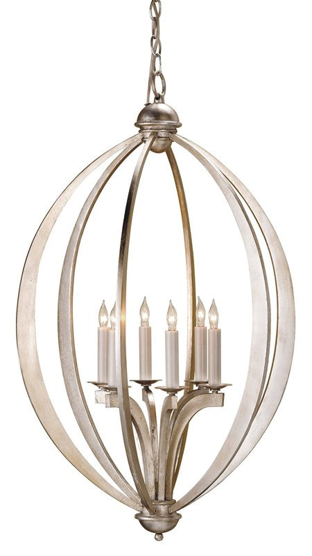 Bella Luna Silver Large Chandelier