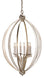 Bella Luna Silver Large Chandelier